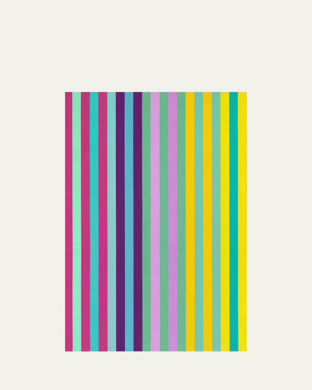 "Linear Equation 12" Original Painting by Christine Ruksenas-Burton